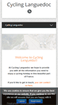 Mobile Screenshot of cyclinglanguedoc.com