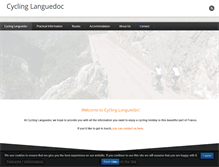 Tablet Screenshot of cyclinglanguedoc.com